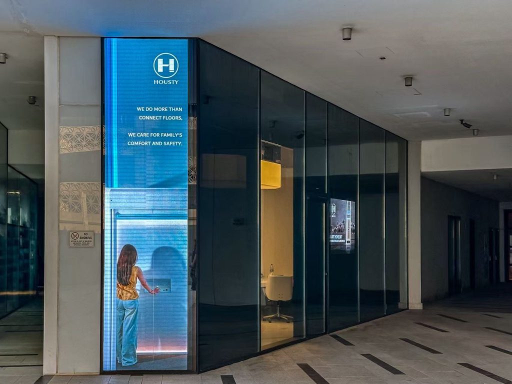Housty home lift showroom in Business Bay, Dubai, is now officially open!